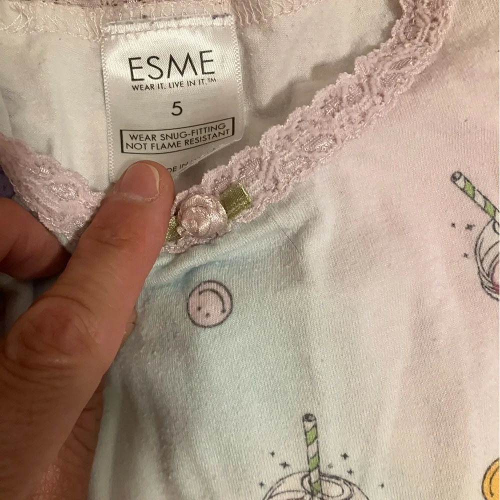 Esme Pajamas 5t - Picture 3 of 5